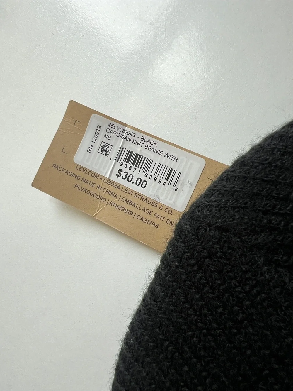 Levis levi black
